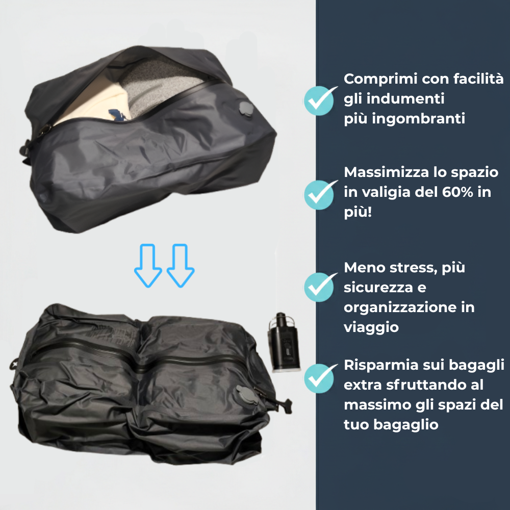 Viaggiaeasy - Organizer Sottovuoto Da Viaggio