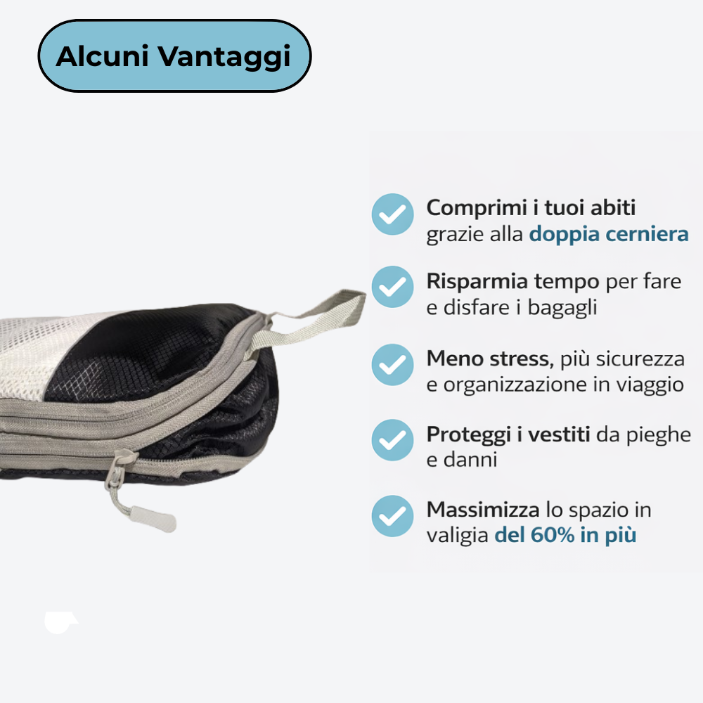 Viaggiaeasy™ - Organizzatore Salva Spazio